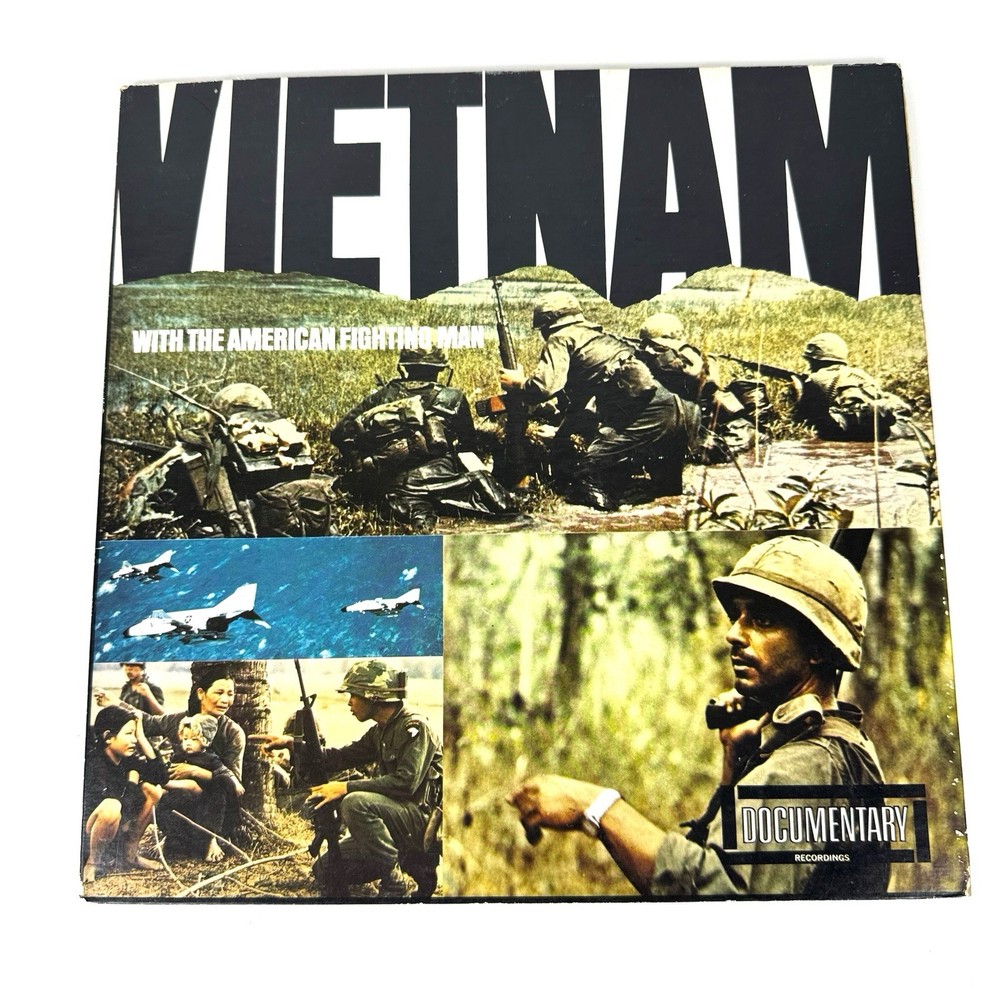 Vietnam with The American Fighting Man 1966 Documentary Vinyl /Booklet LP Record