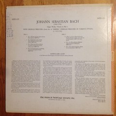 The Organ Works of Johann Sebastian Bach Vol 8 Part 1 Alain – Free Shipping