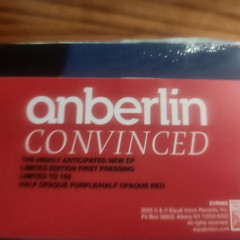 Anberlin – CONVINCED EP Opaque Purple & Opaque Red Split Vinyl Limited x/150