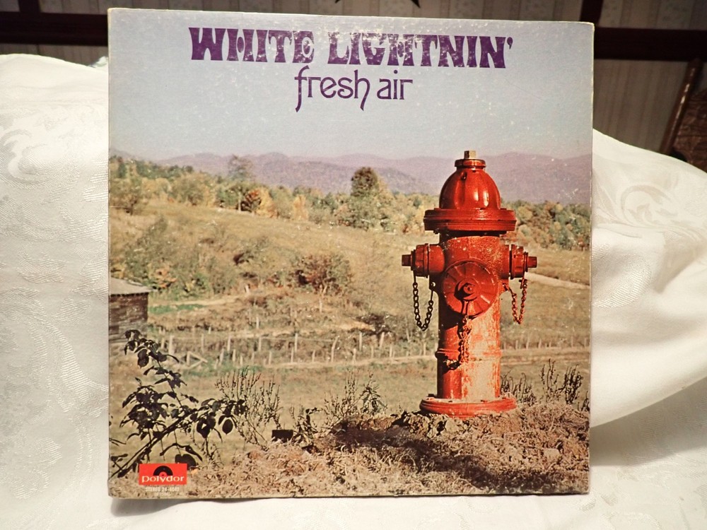 Vintage album White Lightin Fresh Air Polydor Stereo 24-4047