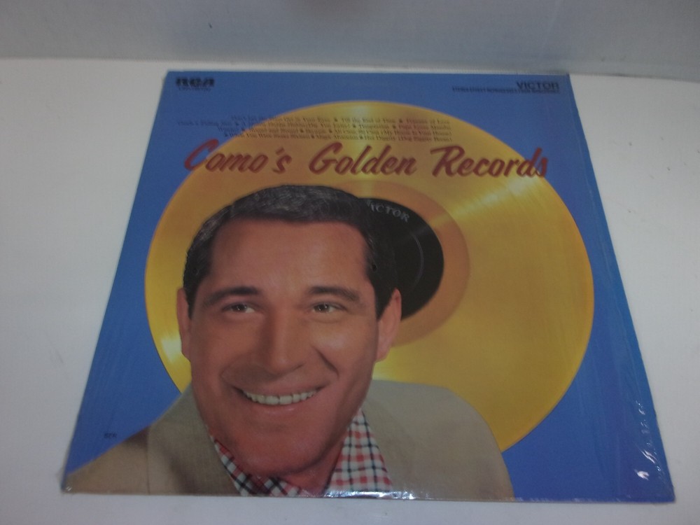 Como’s Golden Records RCA Victor LSP-1981 M2PY-4742 In Shrink Stereo Effect