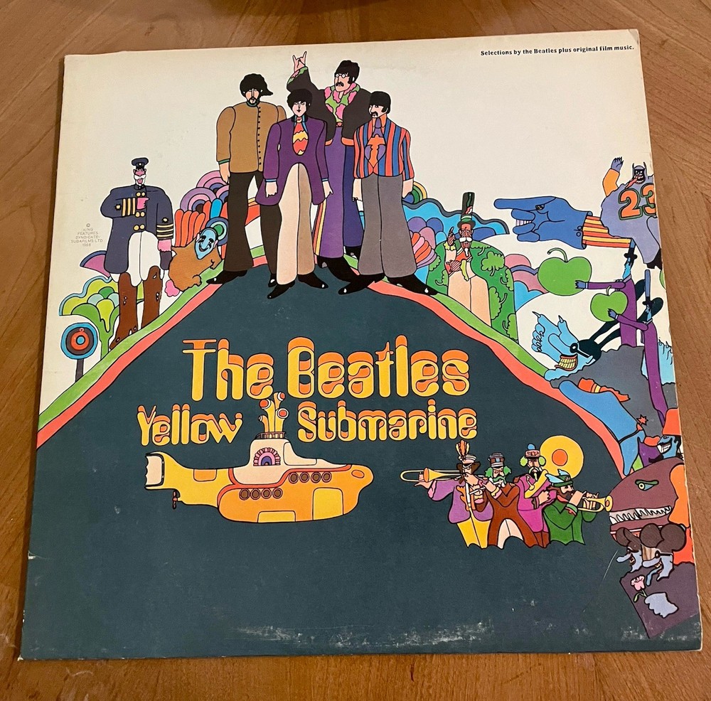 The Beatles Yellow Submarine Vintage Vinyl LP