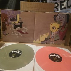 MF DOOM Mm..Food? LP 2xLP Green & Pink Colored Vinyl Gatefold Rhymesayers 2020