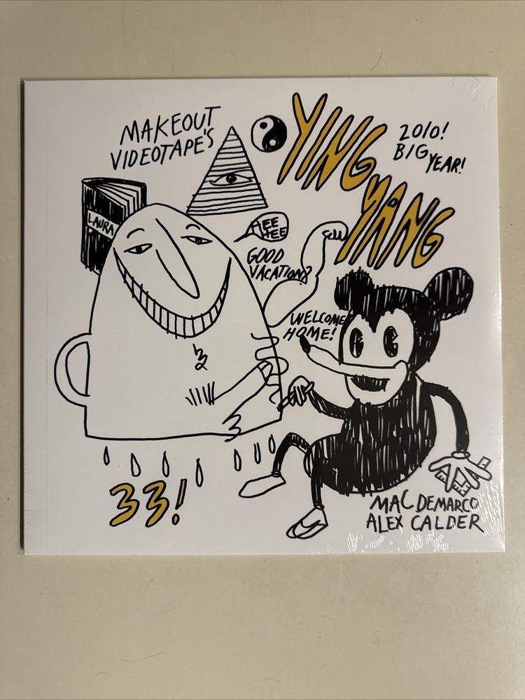 Makeout Videotape Ying Yang STILL SEALED- RARE Alex Calder MAC DEMARCO