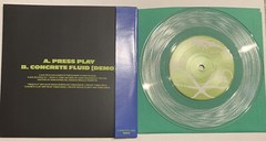 SOFT KILL Press Play 7″ Clear Vinyl Obi 200-The Criminal World Cold Cave The KVB