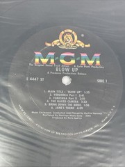 BLOW-UP ORIGINAL SOUNDTRACK CARLO PONTI LP HERBIE HANCOCK #E-4447 st