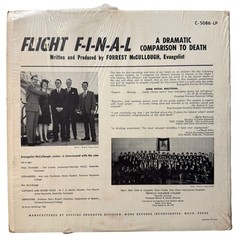 VTG 1965 Flight F-I-N-A-L Forrest McCullough Word Evangelist Records Vinyl LP
