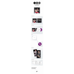 BTS ARIRANG 5th Album Jung Kook Orchid Vinyl LP with Poster & Lyric Paper