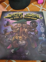 DJ. QBERT. . SUPER SEAL IN THE 4TH DIMENSION. 2 12INCH GLOW PLATES.