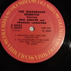 The Bickersons – Rematch (vinyl 2xLP) Columbia G30523 gatefold cover