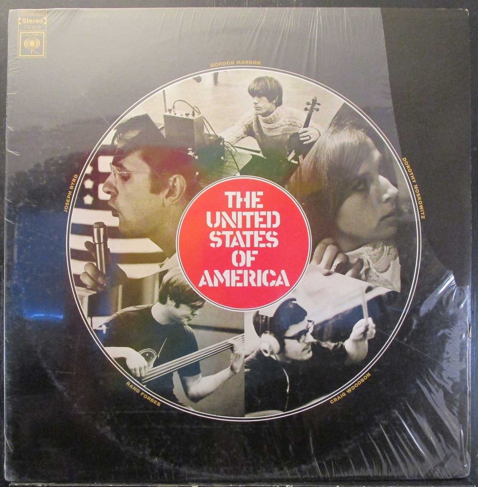 United States of America – The United States of America sealed 1968 U.S. stereo