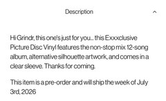 Madonna Confessions II Grindr Exclusive LP Picture Disc Vinyl 07/03! NEW
