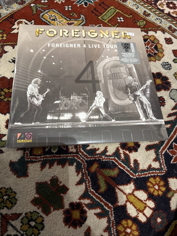 FOREIGNER – FOREIGNER 4 LIVE TOUR 2026 RECORD STORE DAY EXCLUSIVE VINYL 2LP