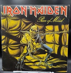 Iron Maiden Piece Of Mind LP, First Winchester Pressing, VG+ Disc