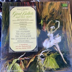 WALT DISNEY GREAT BALLETS AND THEIR STORIES DISNEYLAND LP Vinyl ST-3932 SEALED