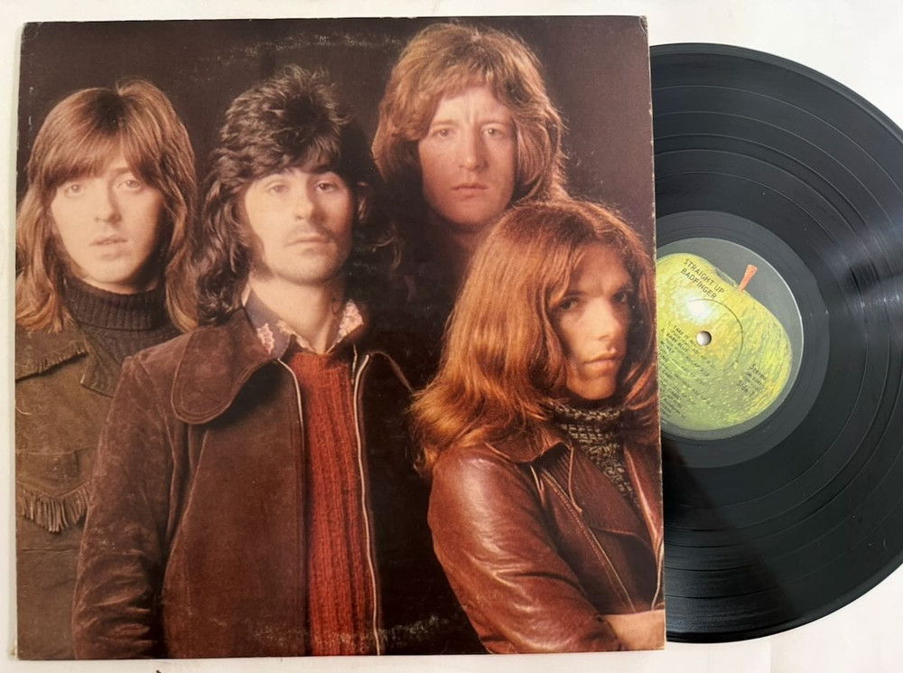 Badfinger LP “Straight Up” Original Apple SW 3387 Sterling Lee Hulko Clean VG+