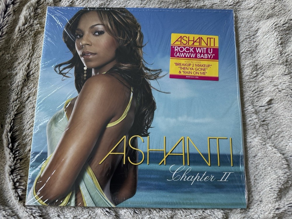 Ashanti Chapter II Vinyl 2LP R&B 2000s Hit Album New Seal Hyper Sticker