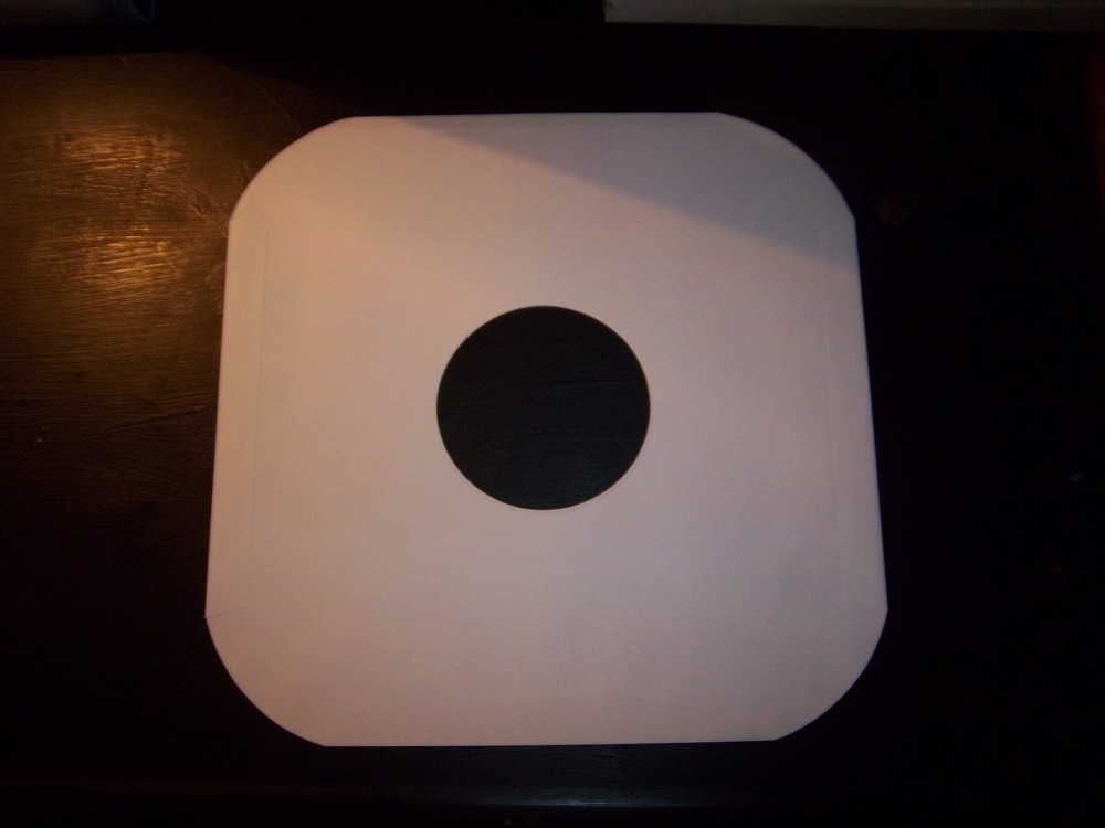 1 Various Record PLUS a 25 ct 12″ White Paper Record Inner Sleeves/Hole LP Album