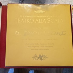 Deutsche Grammophon Il Trovatore Verdi Serafin Teatro alla Scala Stereo Vinyl