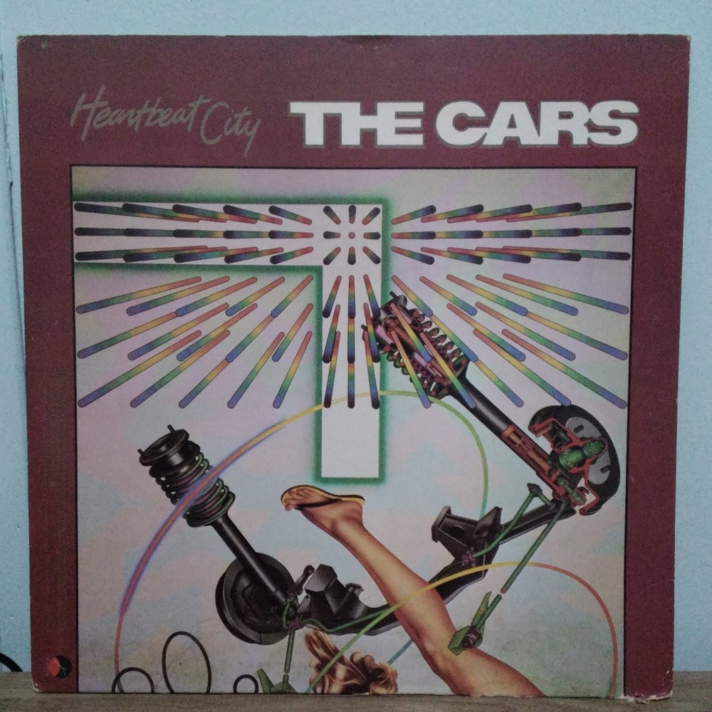 The Cars – Heartbeat City LP Vinyl Record 12″ Elektra Rock Sleeve