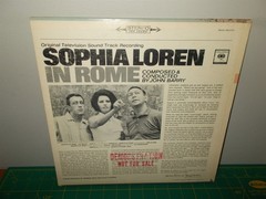 John Barry Sophia Loren In Rome Columbia Record LP