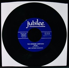 MOE KOFFMAN QUARTETTE: The Swingin’ Shepherd Blues~Jazz Flute 45~JUBILEE #5311