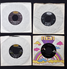 Lot of (50): Mid/Late 1960s Pop Folk Psych Rock 45 rpm (Some Promos) (VG+ to NM)