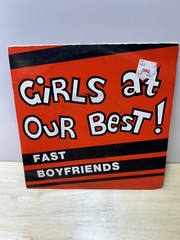 GIRLS AT OUR BEST Fast Boyfriends 7″ Vinyl UK 1981 Happy Birthday Records Rare