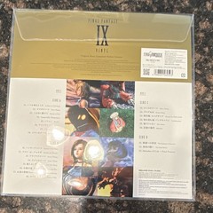 Square Enix Music Final Fantasy IX Vinyl LP Soundtrack 33 RPM SQEX-10940