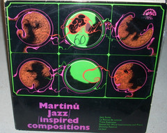 MARTINU jazz inspired compositions ( classical ) LP