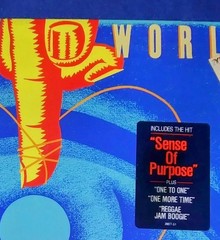 THIRD WORLD Sense of Purpose RAGGAE Vinyl LP 33RPM Record 1985 COLUMBIA RECORDS
