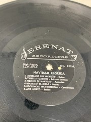 Navidad Florida High Fidelity Vinyl Record Album 33 1/3 RPM Serenata SLP-305