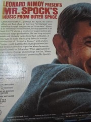 LEONARD NIMOY PRESENTS MR. SPOCK’S MUSIC FROM OUTER SPACE DOT DLP 25794 VG