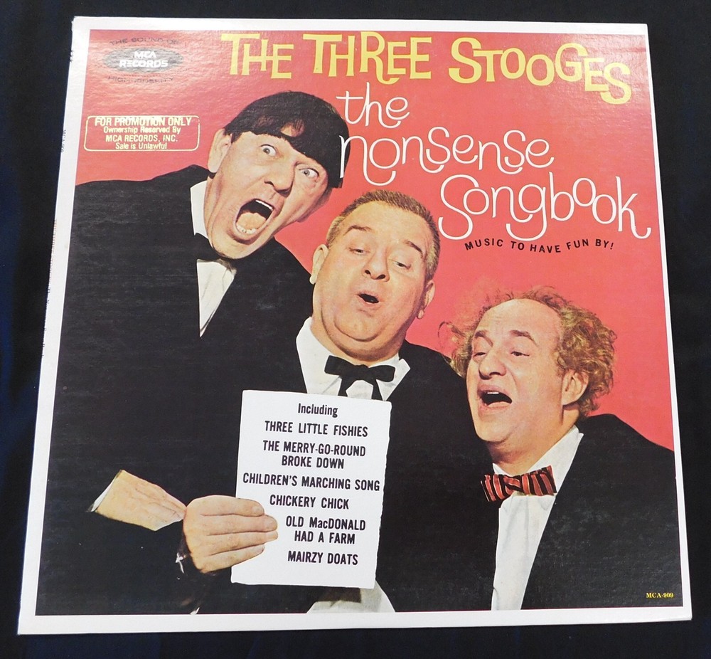 The Three Stooges – The Nonsense Songbook – Original Vinyl Album LP