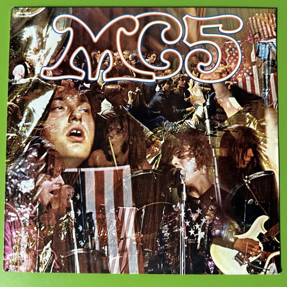 MC5 – Kick Out The Jams LP Vinyl 1969 Germany Hard Rock Detroit 33rpm Elektra DE