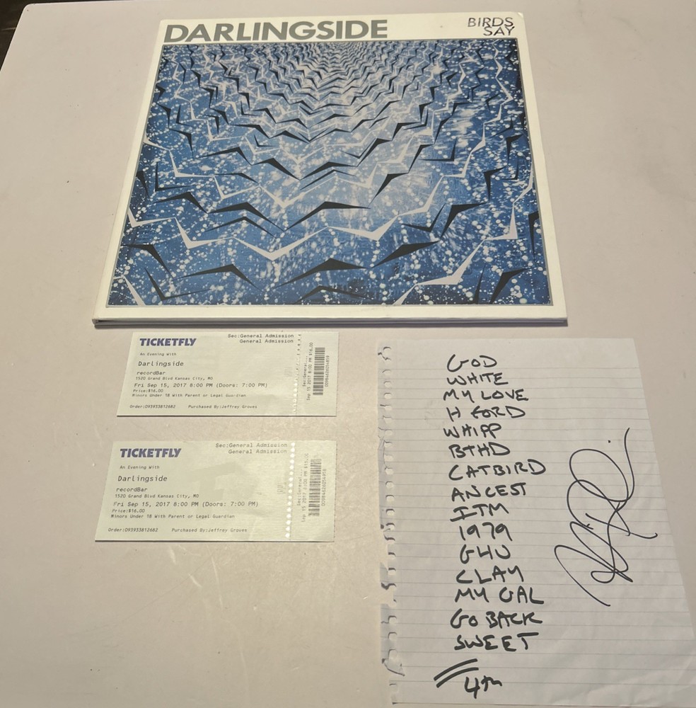 Darlingside – Birds Say (Vinyl 2LP – 2017 – EU – Original) RARE Autographed, NM