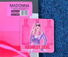 MADONNA SEALED (READ) CONFESSIONS II SPOTIF 12” CLEAR VINYL + PROMO COASTER