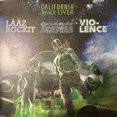 Laaz Rockit – Sceptre – Vio-Lence California Takeover Colored Vinyl Heavy Metal