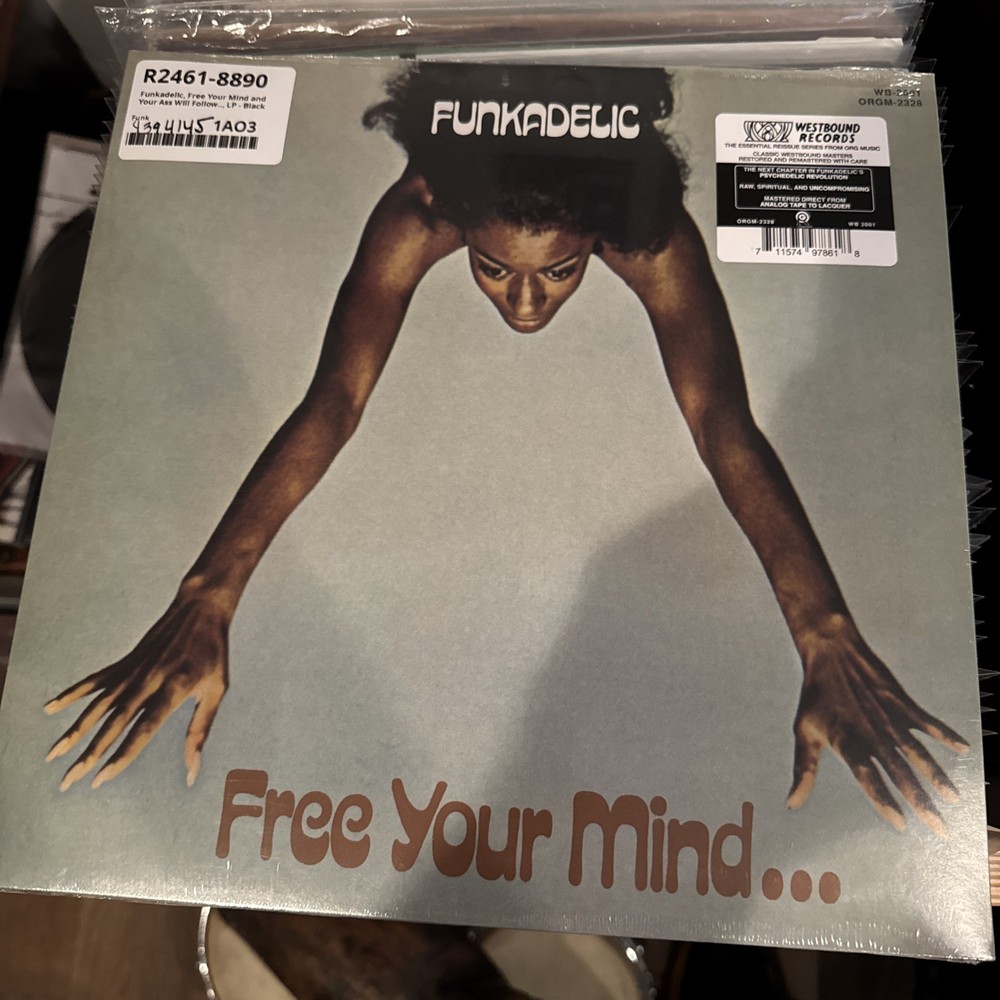 Funkadelic Free Your Mind Your Ass Will Follow 180g VINYL AAA Westbound New SEAL