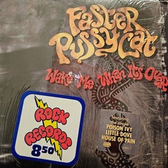 Faster Pussycat “Wake Me When It’s Over” 1989 Vinyl LP 1st Press Autographed!