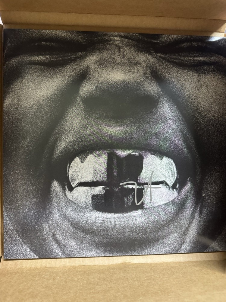 Ye Kanye West Bully Vinyl SIGNED Silver Pen Autograph Black LP Authentic G2U