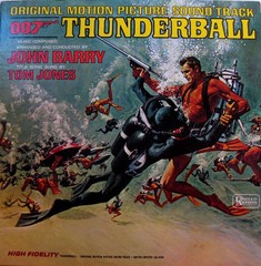 John Barry – Thunderball (Original Motion Picture Soundtrack) (LP) (Very Good (V
