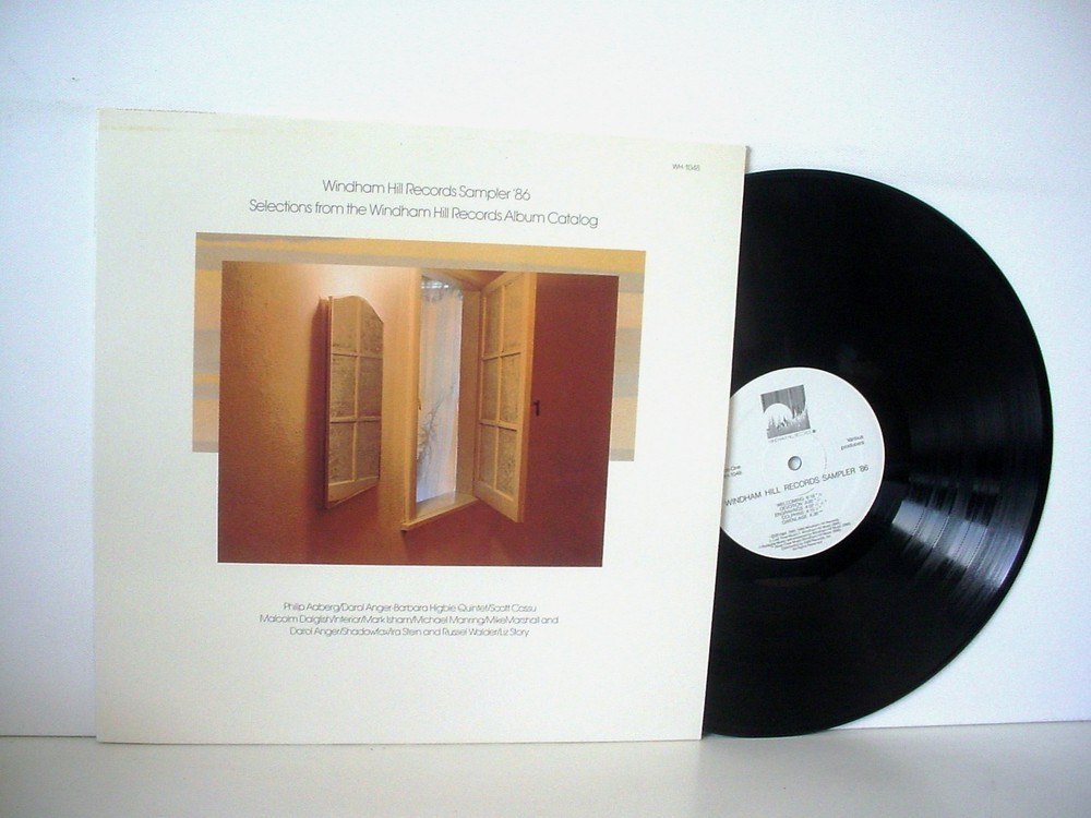 WINDHAM HILL RECORDS SAMPLER ‘86 PROMO LP 1986 WH-1048 SHADOWFAX SCOTT COSSU