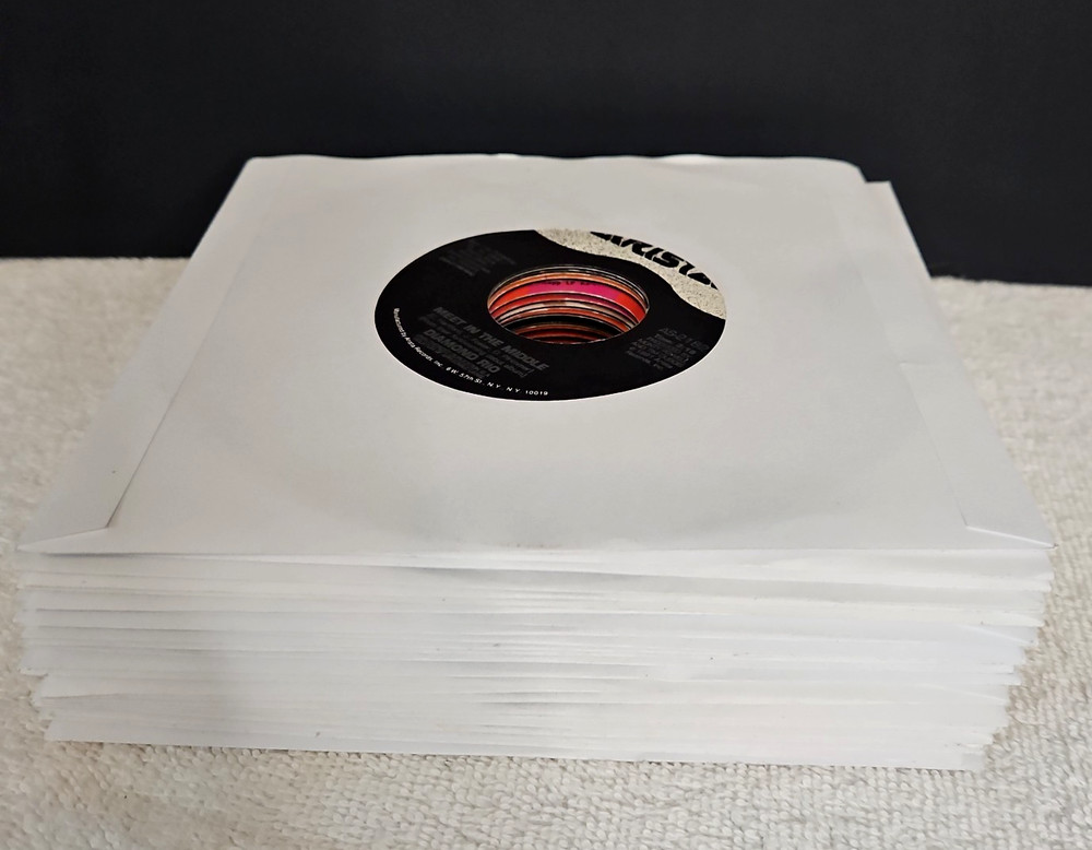 VTG Lot of 25 Classic Rock Pop 45RPM Single Records CCR Benatar Croce Jackson 5