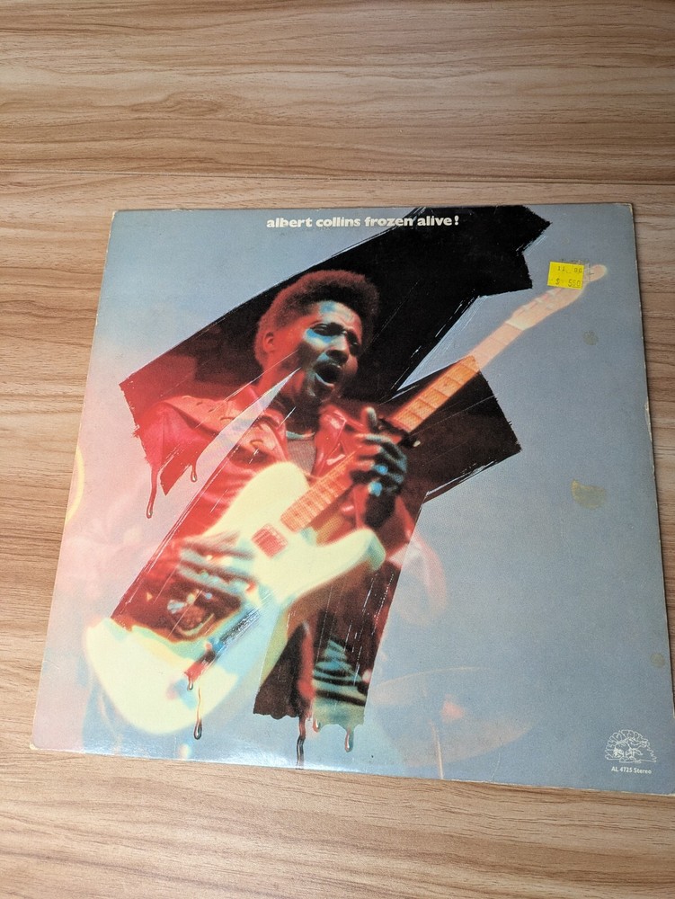Albert Collins – Frozen Alive! (1981) Vinyl LP • Alligator Records • Electric Bl