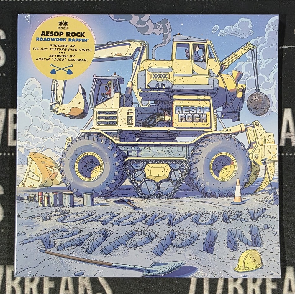 Aesop Rock Roadwork Rappin’ NEW 7″ Picture Disc Vinyl