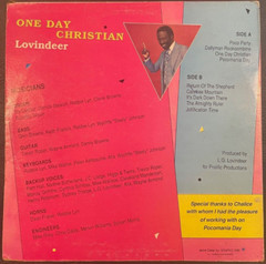 LOVINDEER—One Day Christian TSOJ Records VG/VG