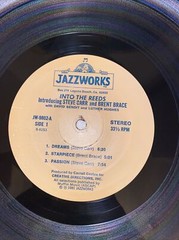 STEVE CARR & BRENT BRACE into the reeds JAZZWORKS 12″ LP Record 1981 JW 9802