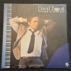 David Benoit~Freedom At Midnight~EX Vinyl~GRP Records~Shrink Wrap~FAST SHIP OUT