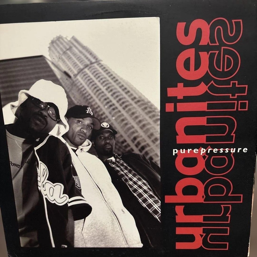 Urbanites Purepressure Hip-Hop Vinyl Album, Slightly Damaged, 2010s